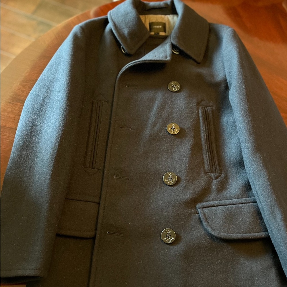 J Crew Men’s Thinsulate Peacoat Medium